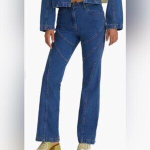 Paloma Wool Curve Flare Jeans EU34